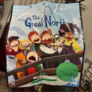 2024 San Diego Comic Con The Great North Large Tote Bag Backpack SDCC Exclusive